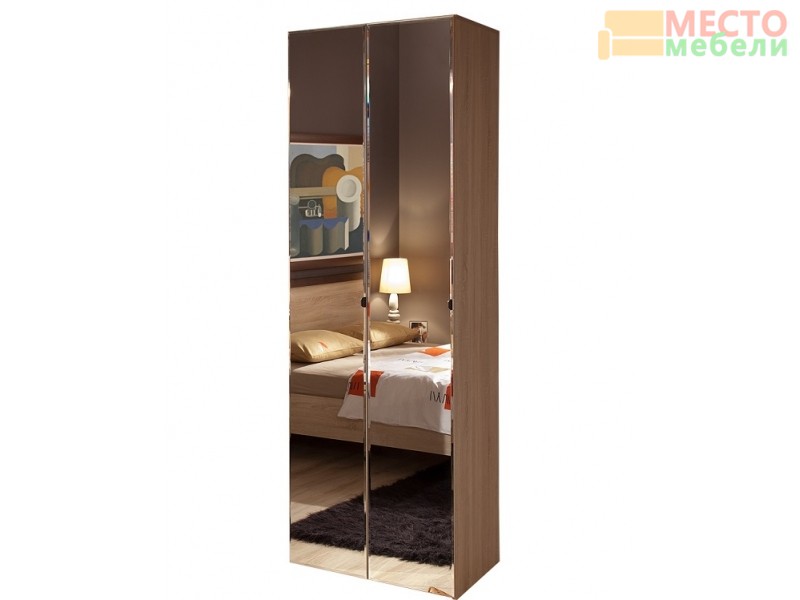 Шкаф для одежды с двумя зеркалами Bauhaus 8